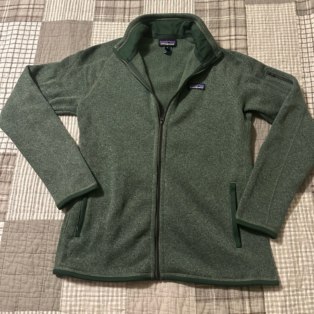 Patagonia Green Full-Zip Utility Jacket